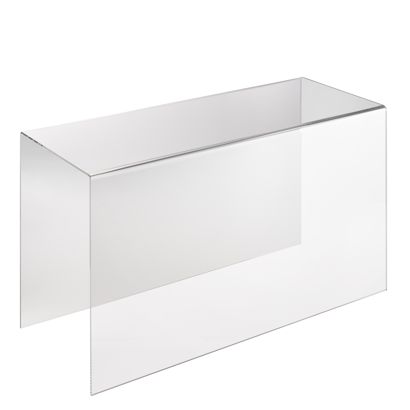 Expositor de metacrilato en U, transparente 500 x 300 x 208 mm