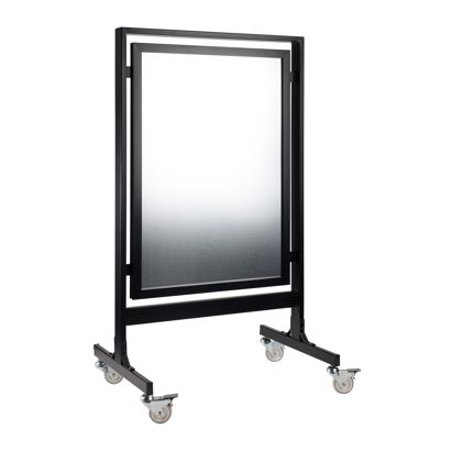 Caballete publicitario SQUARE, A1, negro 