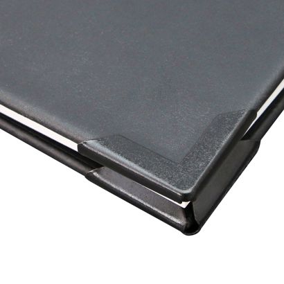 Esquinas para libros metal PS 30 - 30 x 30 mm  | barnizado de negro 