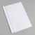 Carpetas térmicas para encuadernación A4, cartón de cuero, 15 hojas, blanco | 1,5 mm | 240 g/m²