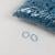 Gomas elásticas multiusos, azules 20 mm | 1 mm