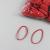 Gomas elásticas multiusos, rojas 50 mm | 4 mm