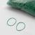 Gomas elásticas multiusos, verdes 40 mm | 1 mm