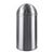 Cubo de basura Push, acero inoxidable plata mate 50 l