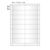 Plantillas de etiquetas imprimibles, en blanco Polar 35, 74 x 34 mm 