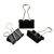 Pinzas doble clip, negro 32 mm