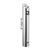 Cenicero de pared MELBOURNE, acero inoxidable, plata 47 cm