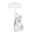 Clip identificador con broche grande y portaprecios transparente 