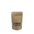 Bolsas resellabes con ventana 85 x 140 mm  | marrón 