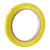 Cinta adhesiva de PVC, de colores, silencioso amarillo 