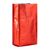 Bolsa de café con válvula, roja 245 x 100 mm