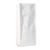 Bolsa de café con válvula, blanca 375 x 140 mm