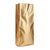 Bolsas con fuelle lateral y válvula de protección del aroma, oro 380 x 130 mm 