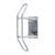 Soporte bicicleta pared, metal null