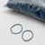 Gomas elásticas multiusos, azules 1 mm | 40 mm