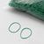 Gomas elásticas multiusos, verdes 1 mm | 40 mm