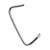 Grapas anilladas, acero galvanizado para cordones de ⌀ 8 mm  