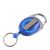 Llavero extensible con clip para cinturón azul|transparente 