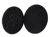 Puntos de gancho y bucle en hoja, set 45 mm | negro  | Set - bucle en gancho  | 96 par
