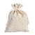 Bolsitas con aspecto de lino, lado estrecho abierto, color natural, paquete con 3 uds., 220 x 300 mm