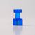 Pins magnéticos, ø = 10 mm, en paquetes de 10 unidades azul 