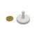 Imanes con mango, blancos 36 mm