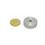 Bases magnéticas de SmCo con agujero cilíndrico, carcasa de acero inoxidable 25 mm