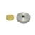 Bases magnéticas de SmCo con agujero cilíndrico, carcasa de acero inoxidable 32 mm
