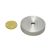Bases magnéticas de SmCo con agujero cilíndrico, carcasa de acero inoxidable 40 mm