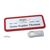 Tarjetas identificativas OFFICE magnéticas 75 x 27 mm  | rojo  | smag® imán, Standard 