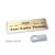 Tarjetas identificativas aluline-plus® magnéticas 76 x 25 mm  | dorado  | smag® imán, Standard 