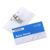 Tarjetas identificativas broche urban 75 x 40 mm  | Broche combinado 