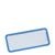 Tarjetas identificativas OFFICE magnéticas smag® imán | azul | 75 x 27 mm