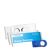 Tarjetas identificativas FORUM magnéticas 65 x 30 mm  | plata 