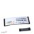 Tarjetas identificativas prendedor polar® 64 x 22 mm  | negro 
