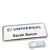 Tarjeta identificativa Icon® 'Quick Print' cromo  | smag® imán 
