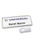 Tarjeta identificativa Icon® 'Quick Print' acero inoxidable  | smag® imán 