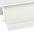 Regleta portaprecios LS para estanterías Linde, Storebest y Tegometall blanco | 990 mm