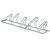 Aparcabicis suelo, metal 5 bicicletas