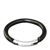 Gancho mosquetón, redondo, 38 mm, aluminio, negro null