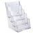Portafolletos de pared/de pie, poliestireno, transparente PTXC 4 x A5
