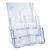 Portafolletos de pared/de pie, poliestireno, transparente PTXC 3 x A4 + 1/3 A4