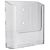 Portafolletos de pared, poliestireno, transparente PTXD, 1 x null | A5