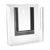 Portafolletos de pared, magnético, poliestireno, transparente PTXI, 1 x A5
