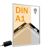Marco abatible, aluminio, A1, LED null