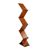 Expositor folletos de madera Zig-Zag 5x A4 madera de haya 