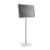 Expositor informativo PREMIUM  A2 con marco abatible plata 