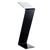 Expositor de suelo metacrilato CAPTION Pro A4 negro  | brillante  | 3 unidad por Caja (best price) 
