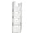 Portafolletos de pared, poliestireno, transparente PTXK formato vertical | A4