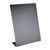 Pizarra de mesa en L, negra A3 - 297 x 420 mm  | formato vertical 